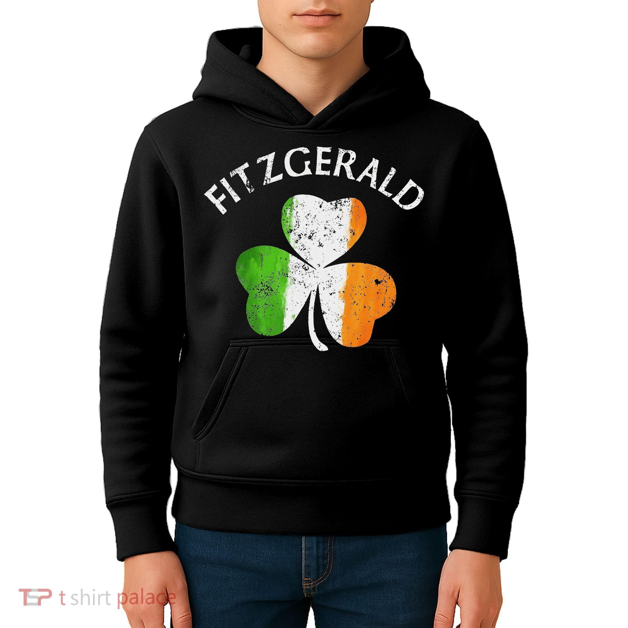 Fitzgerald Irish Family Name Kids Hoodie