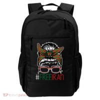 Free Iran Female Bun Women's Rights Backpack thumb 0