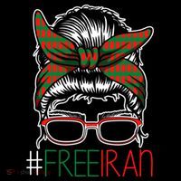 Free Iran Female Bun Women's Rights Coaster thumb 2