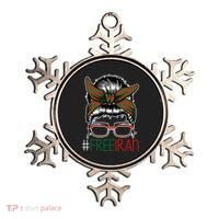 Free Iran Female Bun Women's Rights Ornament thumb 0