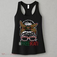 Free Iran Female Bun Women's Rights Women's Tank Top thumb 3