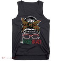 Free Iran Female Bun Women's Rights Tank Top thumb 0
