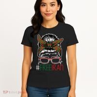 Free Iran Female Bun Women's Rights Women's T-Shirt thumb 4