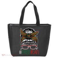 Free Iran Female Bun Women's Rights Tote Bag thumb 0