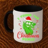 Funny I Found The Christmas Pickle Funny Xmas Party Gift Coffee Mug thumb 2