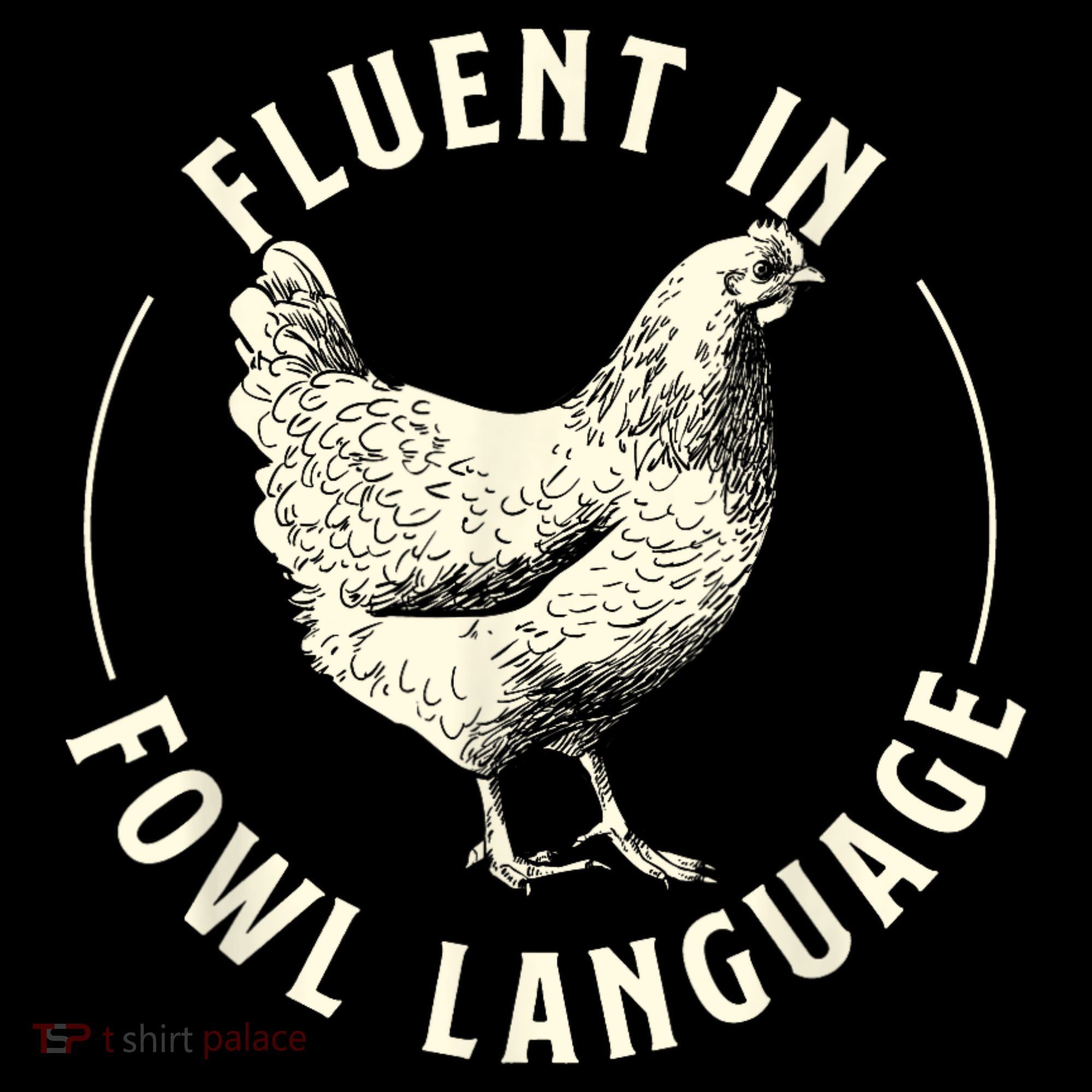 Fluent In Fowl Language Farm Animal Poultry Owner Coffee Mug