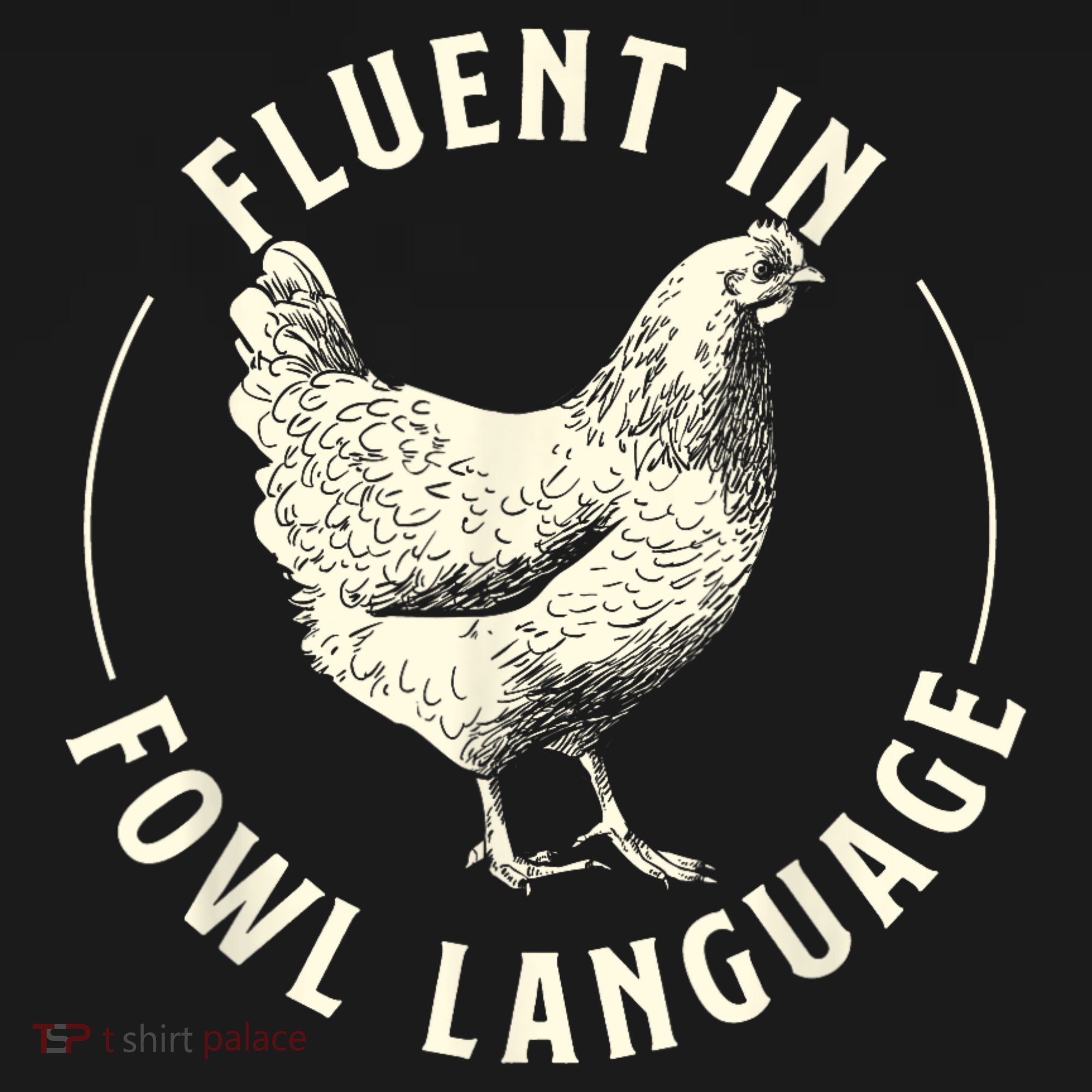 Fluent In Fowl Language Farm Animal Poultry Owner Ornament
