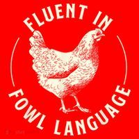 Fluent In Fowl Language Farm Animal Poultry Owner Santa Hat thumb 1