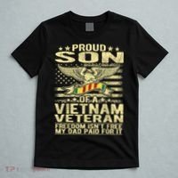 Freedom Isn't Free Proud Son Of A Vietnam Veteran Gift T-Shirt thumb 5