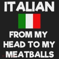 Funny Italian From My Head To My Meatballs Humor Joke Hat thumb 2