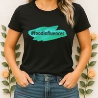 Food Influencer For Novelty Gifts Women's T-Shirt thumb 2
