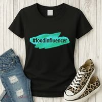 Food Influencer For Novelty Gifts Women's T-Shirt thumb 3
