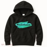 Food Influencer For Novelty Gifts Kids Hoodie thumb 0