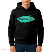Food Influencer For Novelty Gifts Kids Hoodie thumb 4