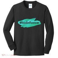 Food Influencer For Novelty Gifts Kids Long Sleeve Shirt thumb 0