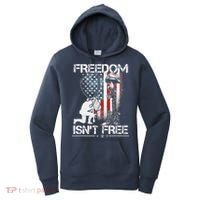 Freedom Isn't Free Fourth Of July Women's Hoodie thumb 0