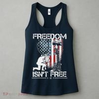 Freedom Isn't Free Fourth Of July Women's Tank Top thumb 3