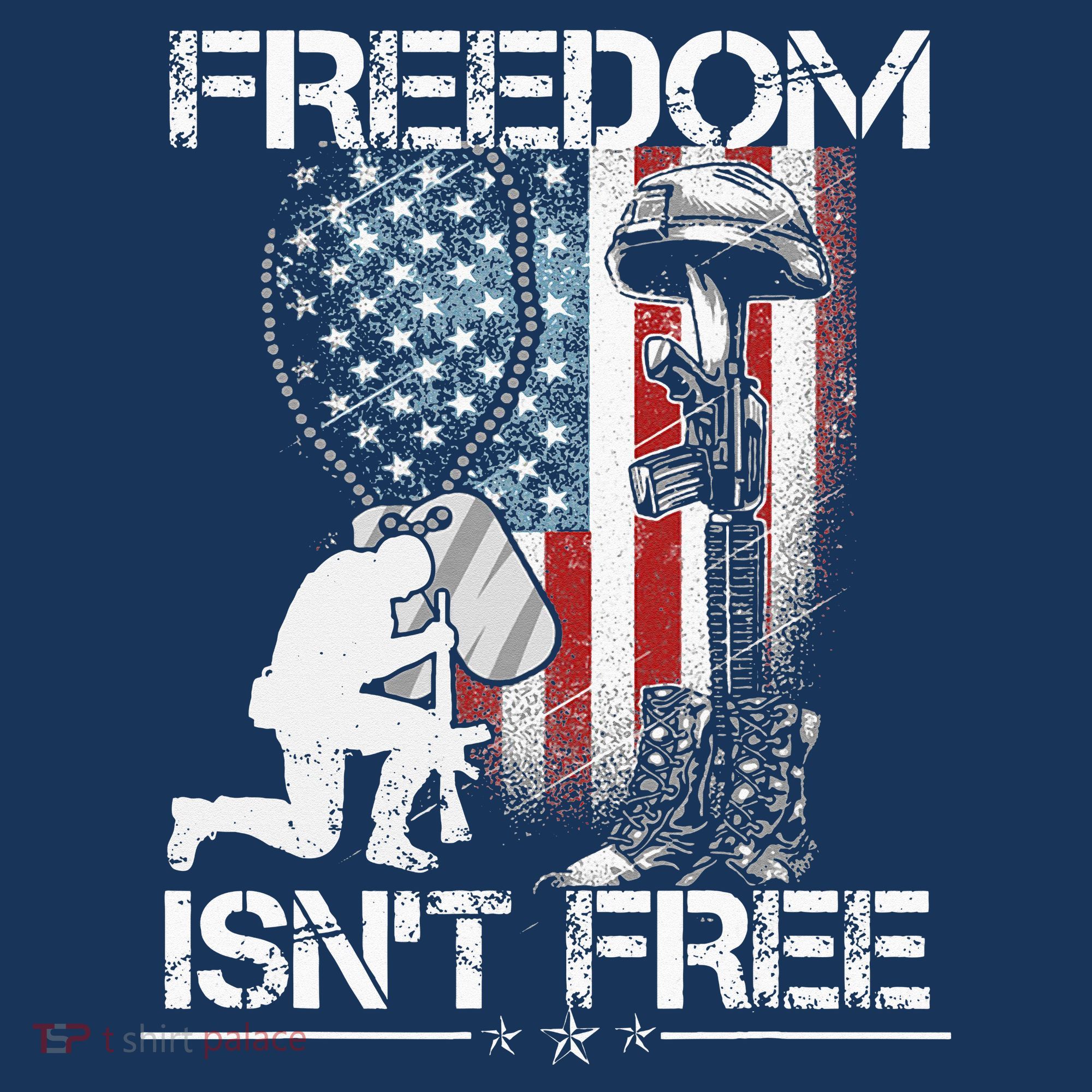 Freedom Isn't Free Fourth Of July Women's Tank Top
