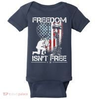 Freedom Isn't Free Fourth Of July Baby Bodysuit thumb 0