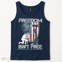 Freedom Isn't Free Fourth Of July Tank Top thumb 2