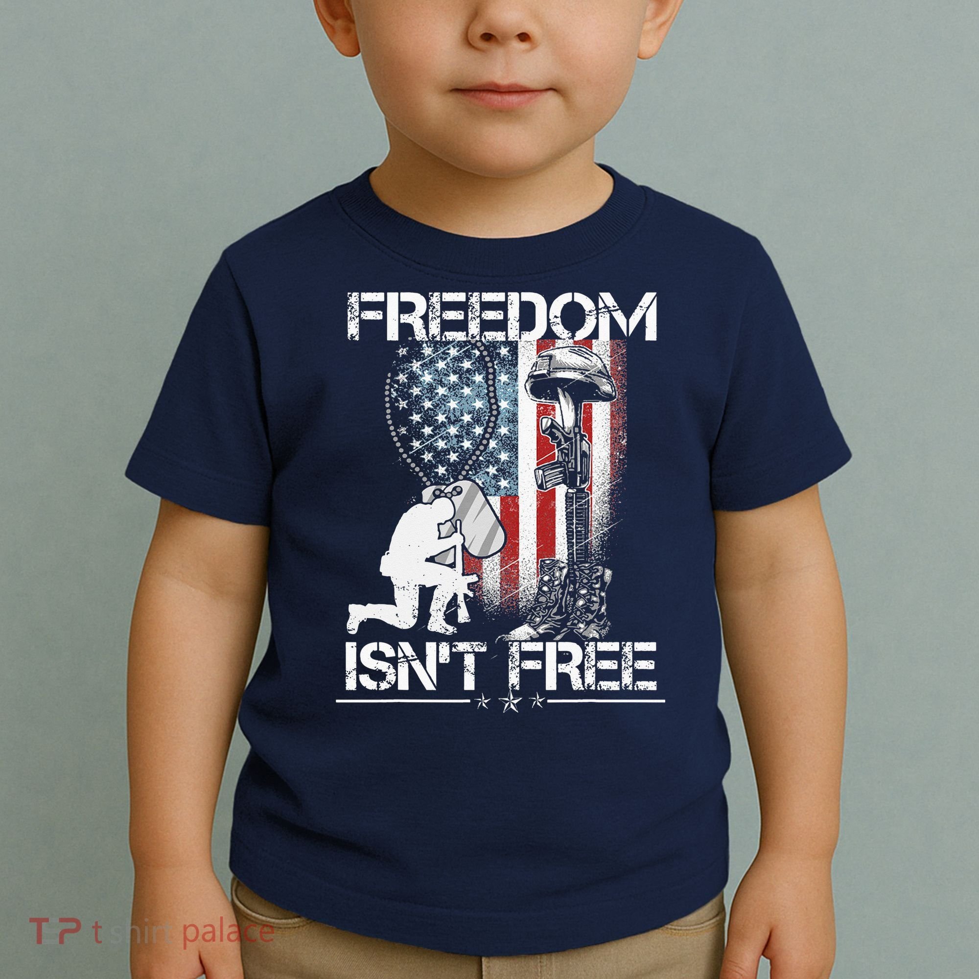 Freedom Isn't Free Fourth Of July Toddler T-Shirt