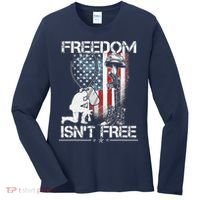 Freedom Isn't Free Fourth Of July Women's Long Sleeve Shirt thumb 0