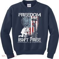 Freedom Isn't Free Fourth Of July Kids Sweatshirt thumb 0
