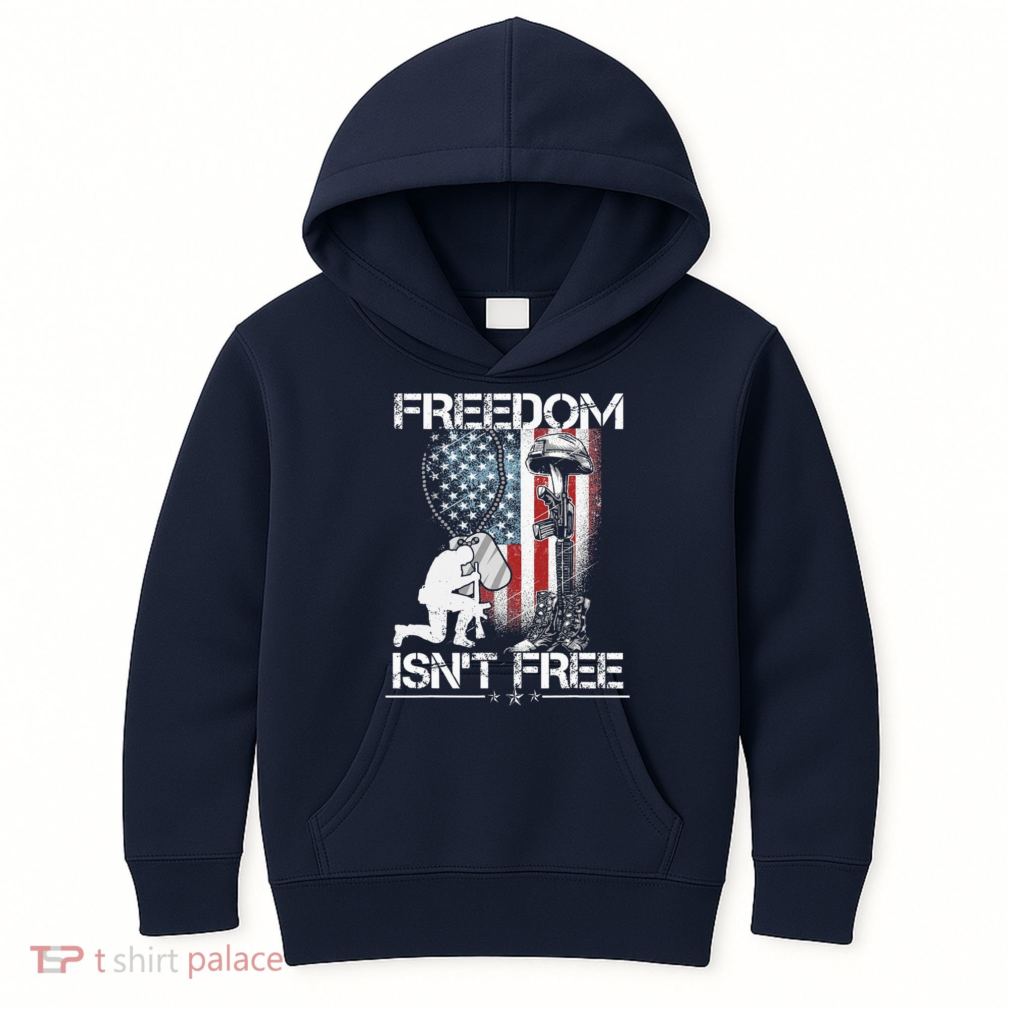 Freedom Isn't Free Fourth Of July Kids Hoodie