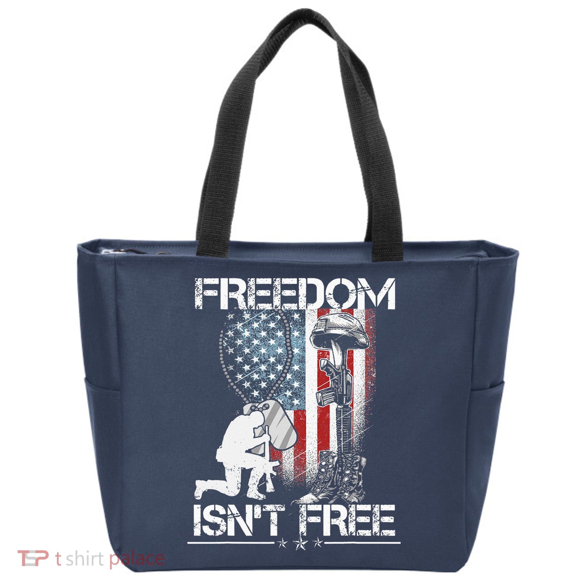 Freedom Isn't Free Fourth Of July Tote Bag