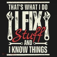 Funny I Fix Stuff T Mechanic Engineer Garage Sweatshirt thumb 3