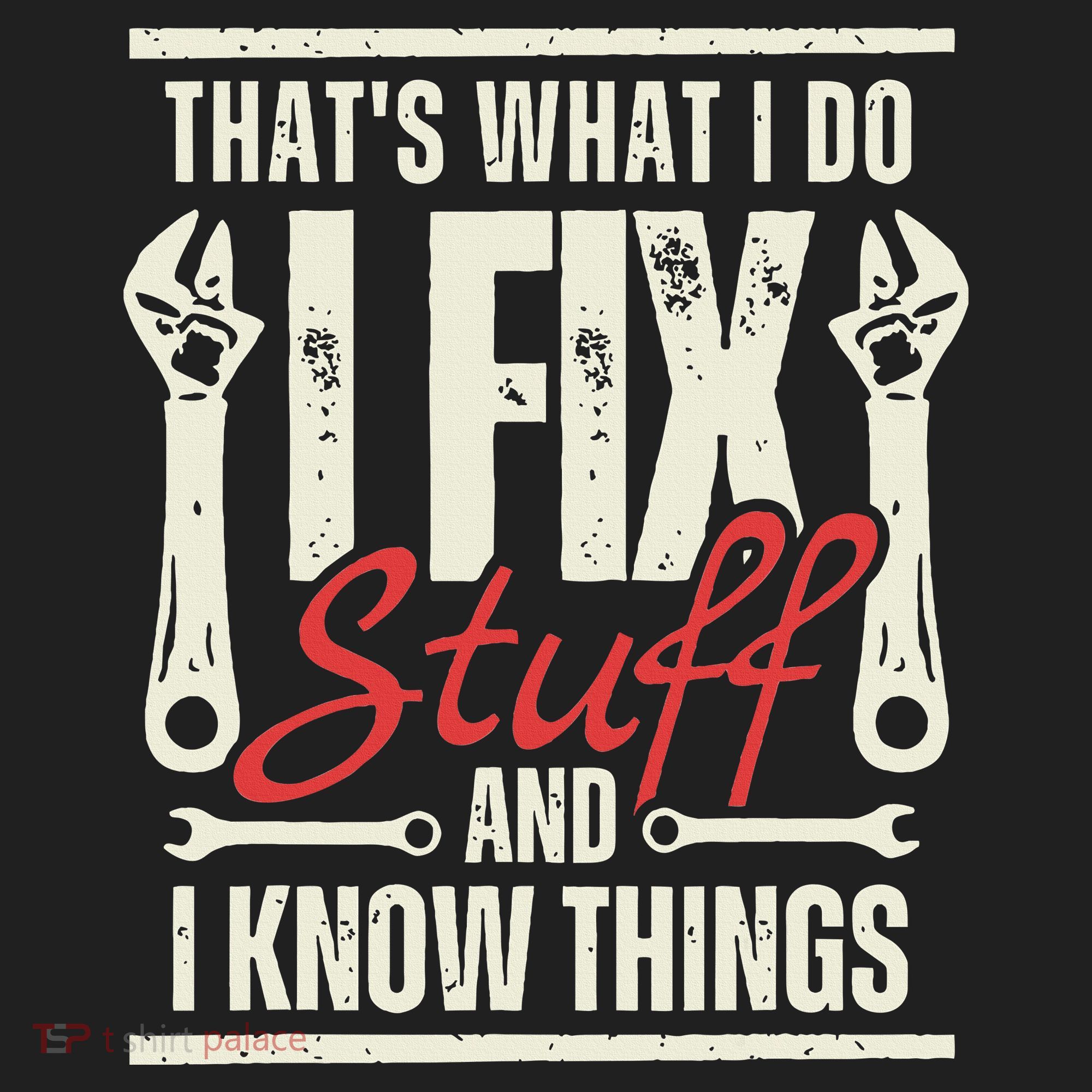 Funny I Fix Stuff T Mechanic Engineer Garage Tumbler
