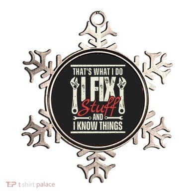 Funny I Fix Stuff T Mechanic Engineer Garage Ornament