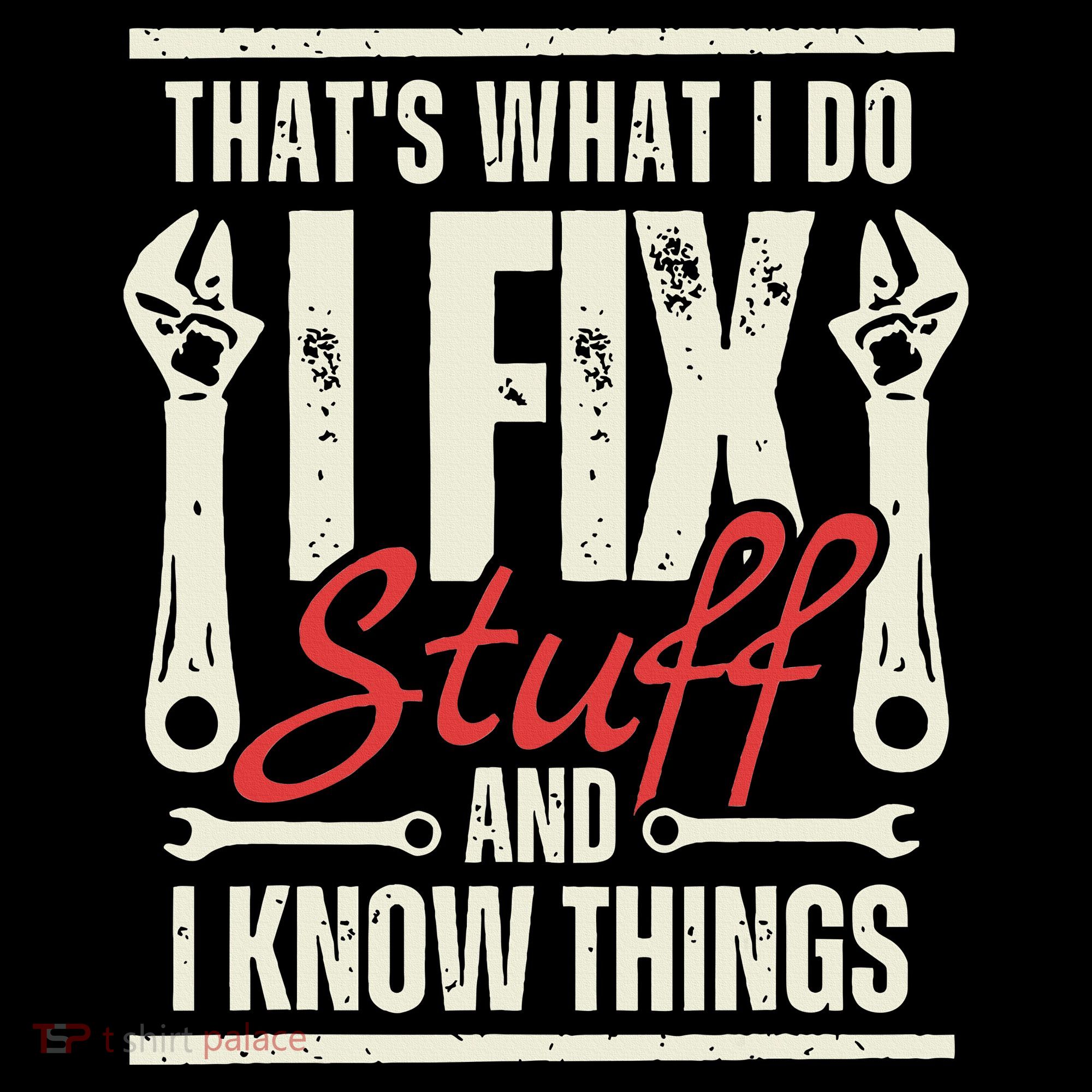 Funny I Fix Stuff T Mechanic Engineer Garage Ornament
