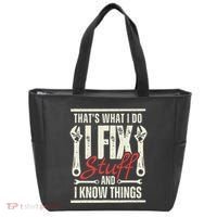 Funny I Fix Stuff T Mechanic Engineer Garage Tote Bag thumb 0