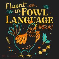 Fluent In Fowl Language Funny Novelty Chicken Lover Hat thumb 2