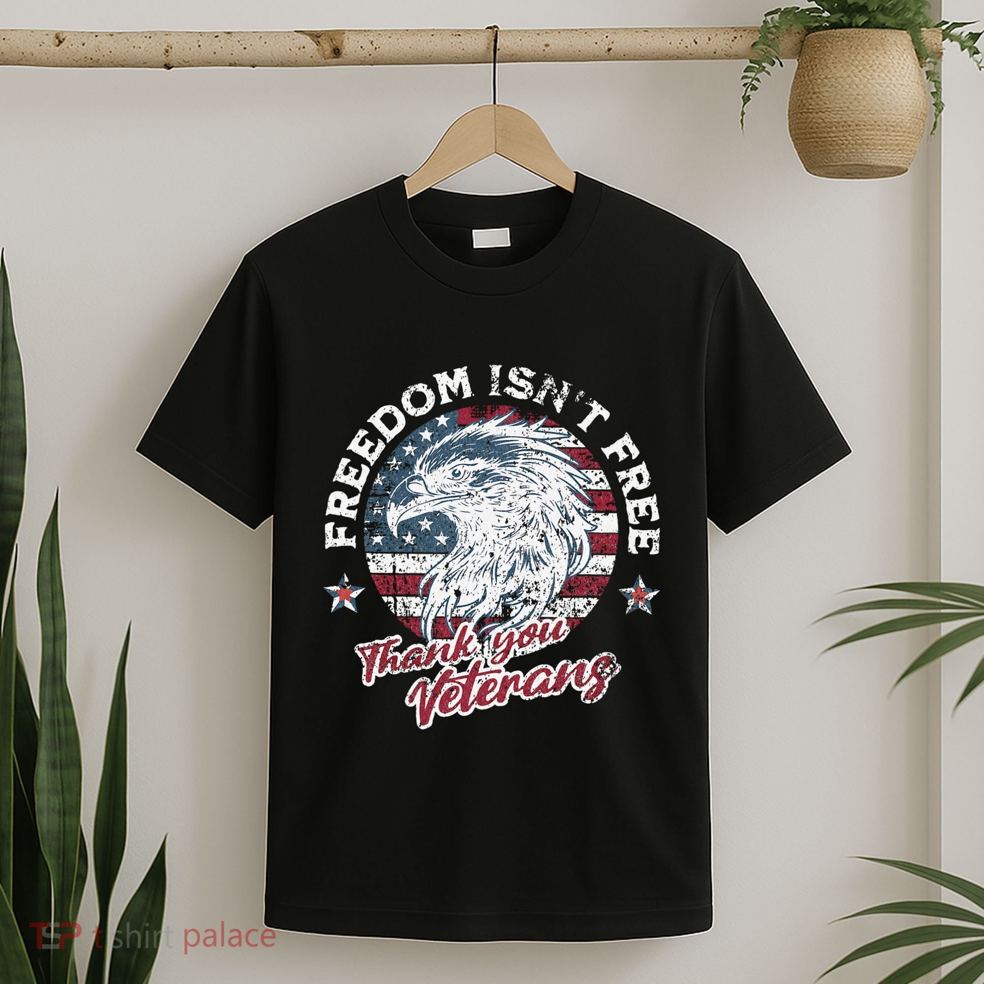 Freedom IsnT Free Thank You Veterans Memorial Day Patriotic T-Shirt