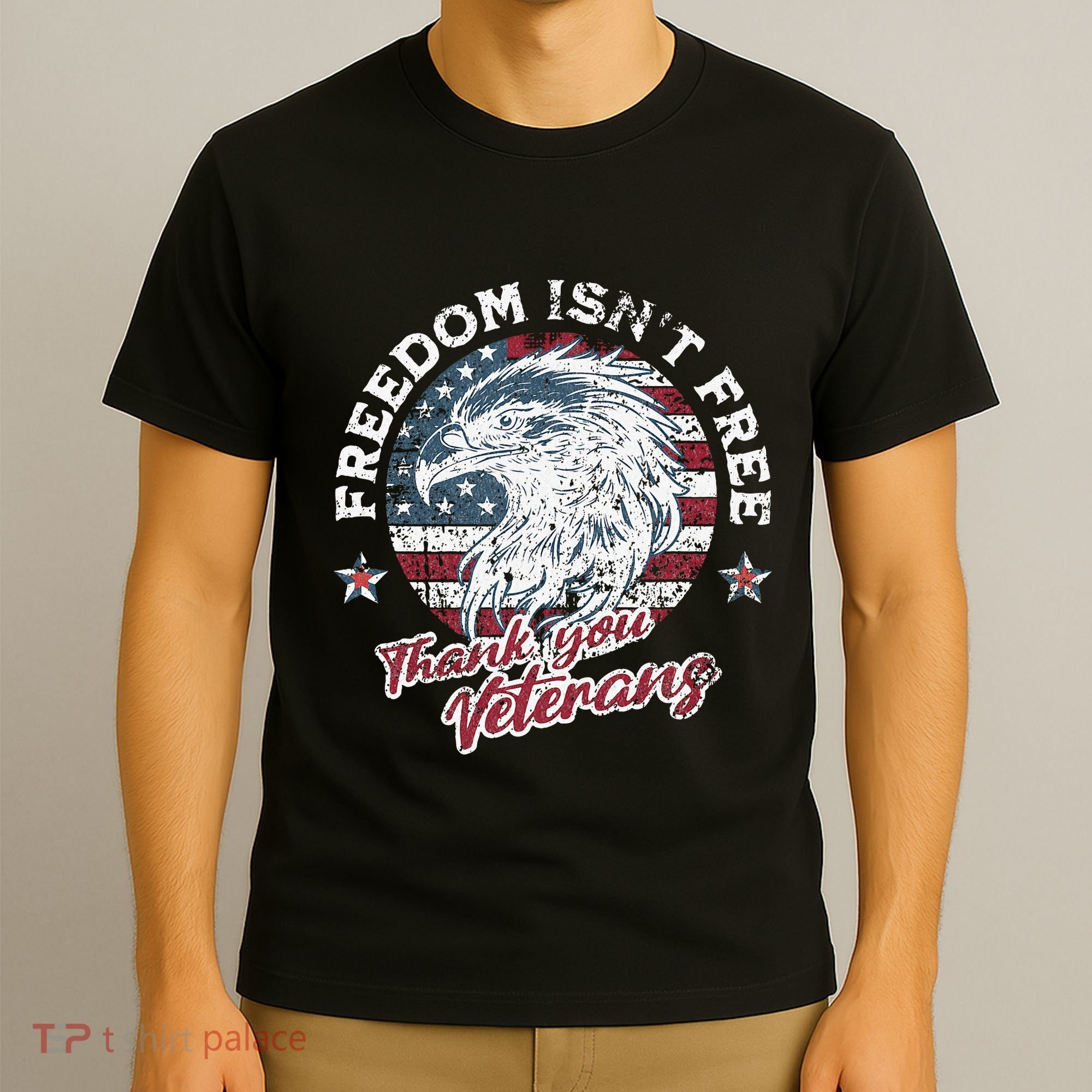 Freedom IsnT Free Thank You Veterans Memorial Day Patriotic T-Shirt