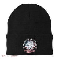 Freedom IsnT Free Thank You Veterans Memorial Day Patriotic Beanie thumb 0