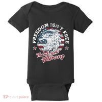 Freedom IsnT Free Thank You Veterans Memorial Day Patriotic Baby Bodysuit thumb 0