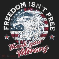 Freedom IsnT Free Thank You Veterans Memorial Day Patriotic Hat thumb 2