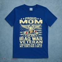 Freedom Isn't Free Proud Mom Of Iraq War Veteran Mother Gift Great Gift T-Shirt thumb 5