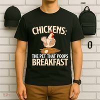 Fluent In Fowl Language Farm Animal Poultry Owner T-Shirt thumb 6