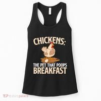 Fluent In Fowl Language Farm Animal Poultry Owner Women's Tank Top thumb 0