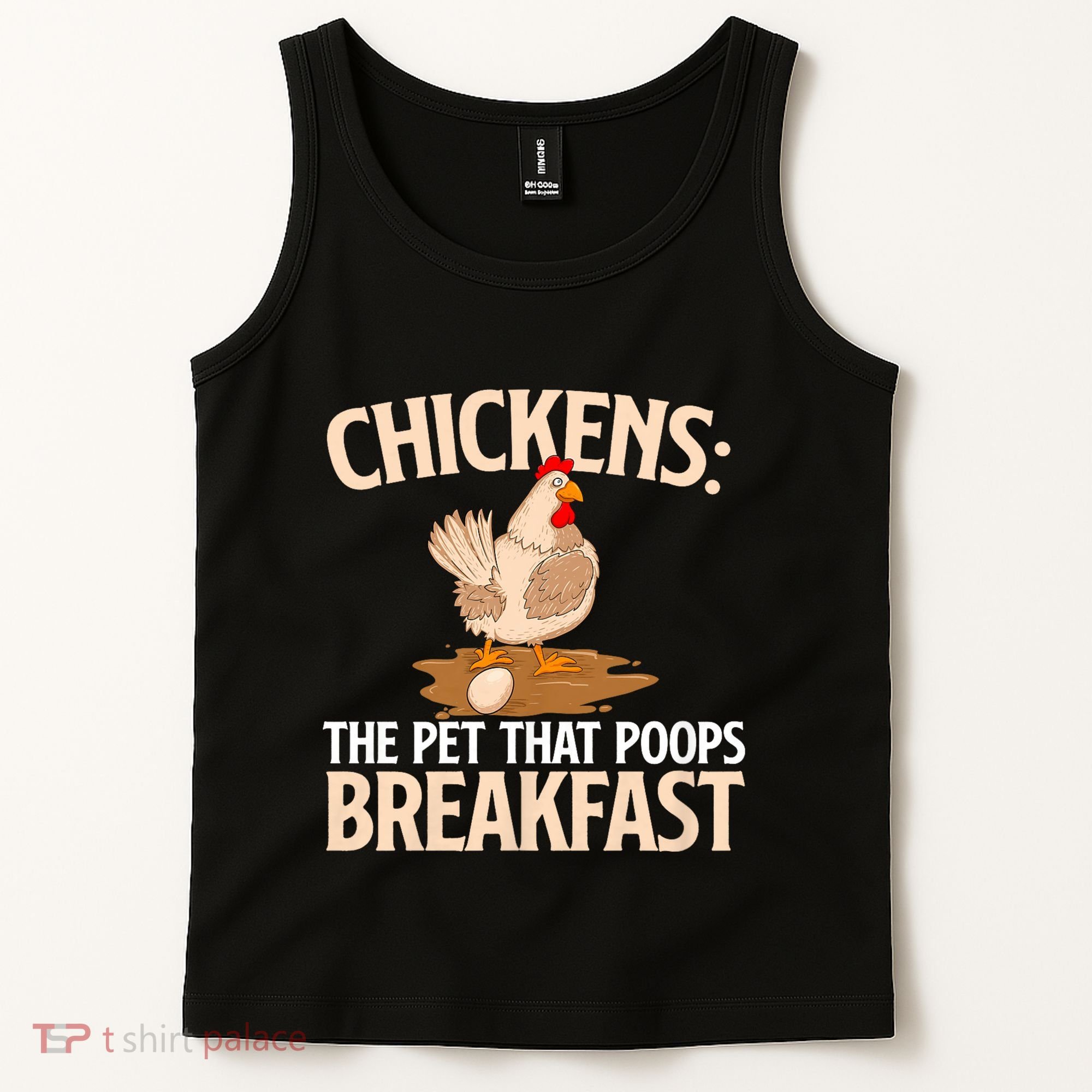 Fluent In Fowl Language Farm Animal Poultry Owner Tank Top