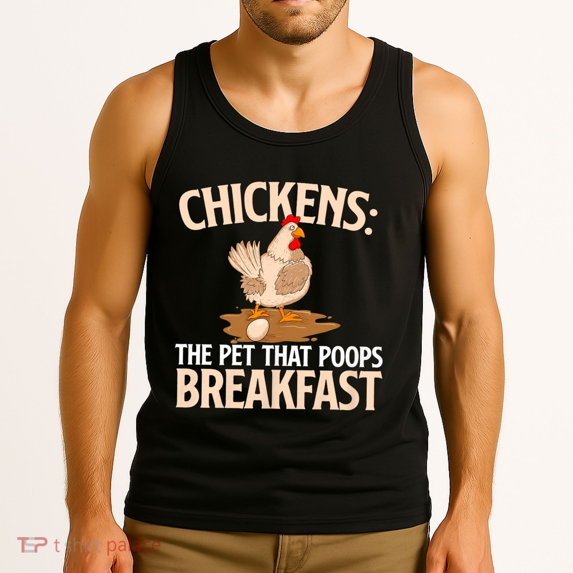 Fluent In Fowl Language Farm Animal Poultry Owner Tank Top