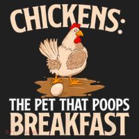 Fluent In Fowl Language Farm Animal Poultry Owner Golf Towel thumb 3