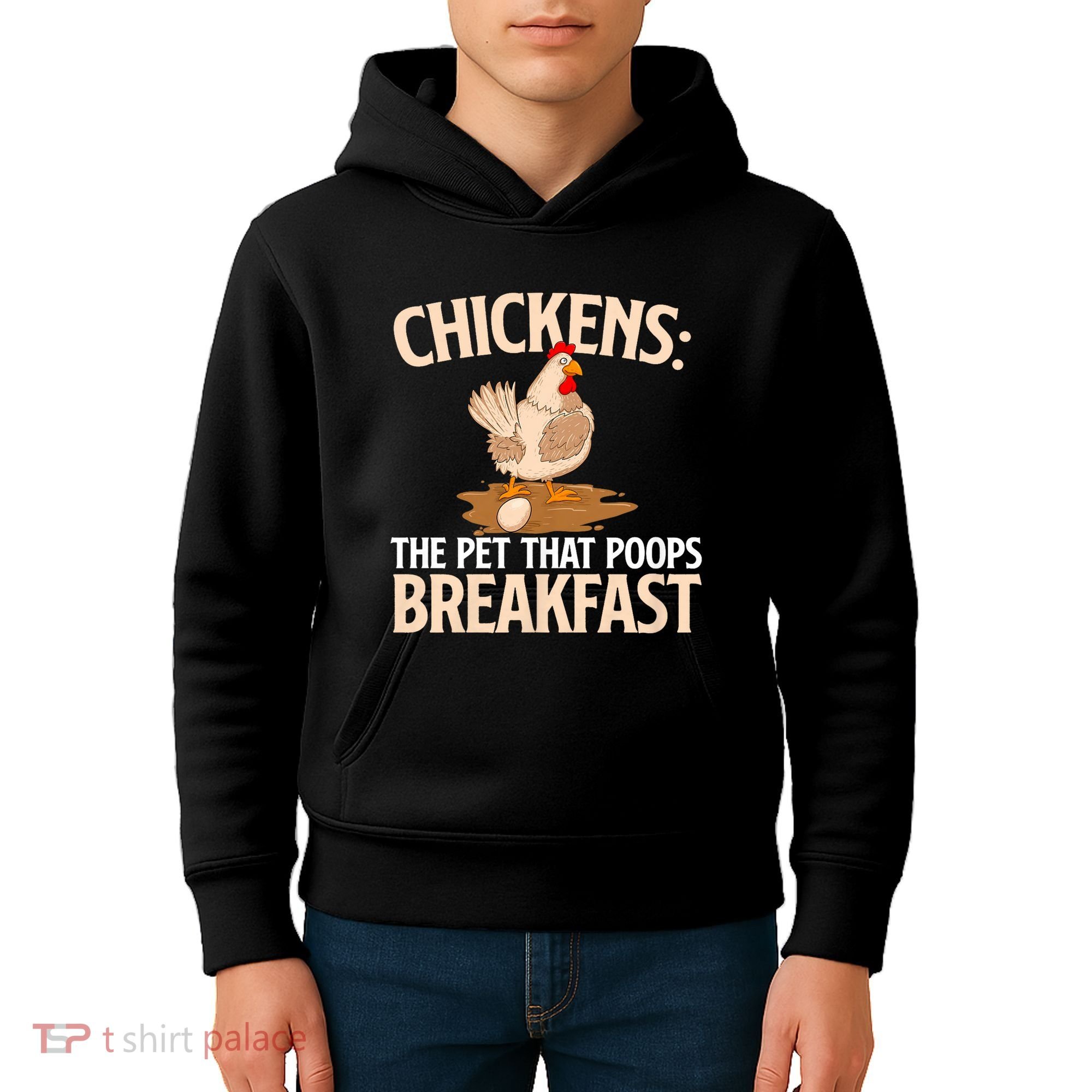 Fluent In Fowl Language Farm Animal Poultry Owner Kids Hoodie