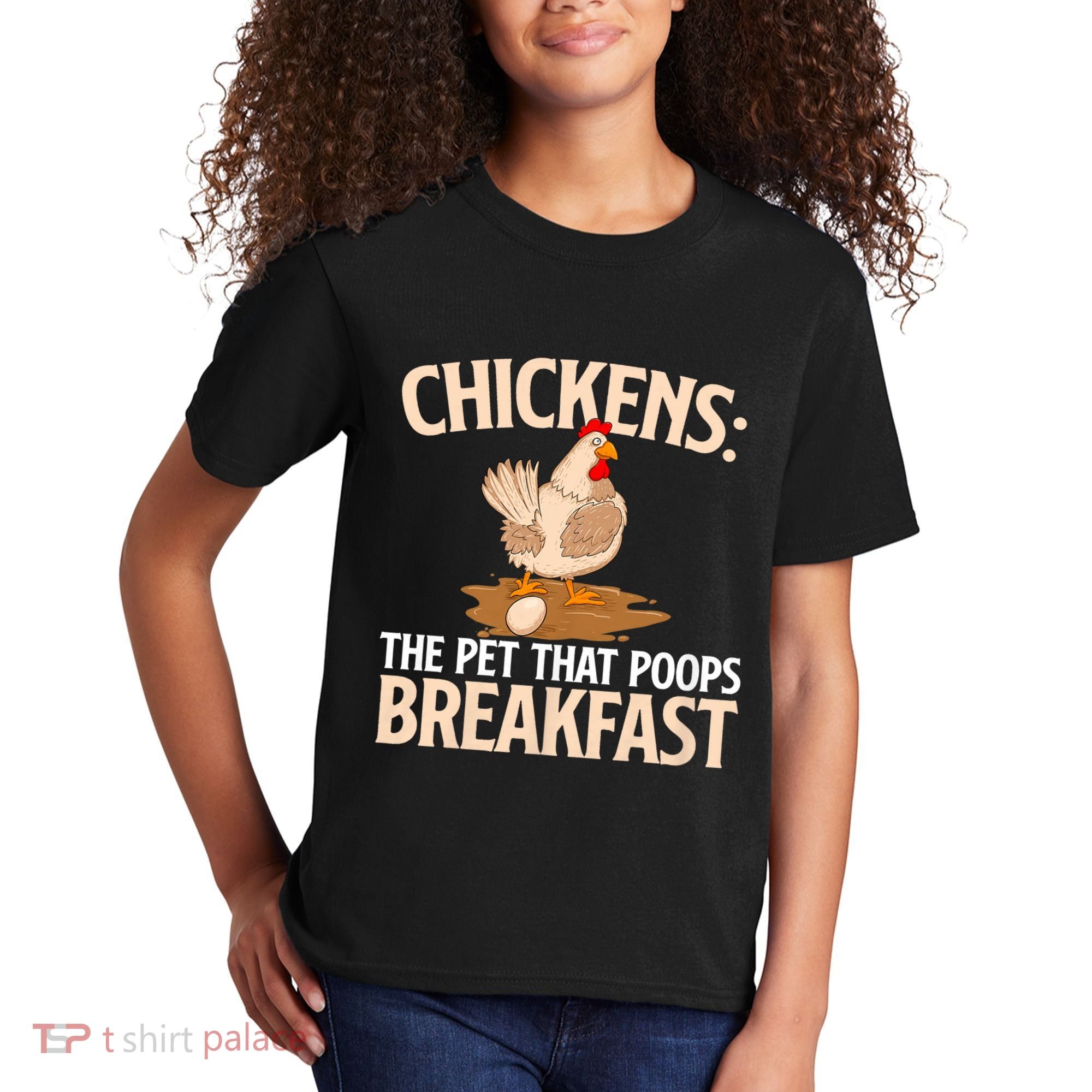 Fluent In Fowl Language Farm Animal Poultry Owner Kids T-Shirt