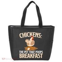 Fluent In Fowl Language Farm Animal Poultry Owner Tote Bag thumb 0