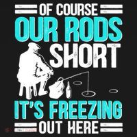 Funny Ice Fishing Of Course Our Rods Ice Fisherman Women's Tank Top thumb 5